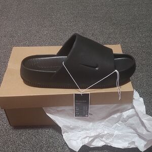 Nike Men's Black Slide Sandals